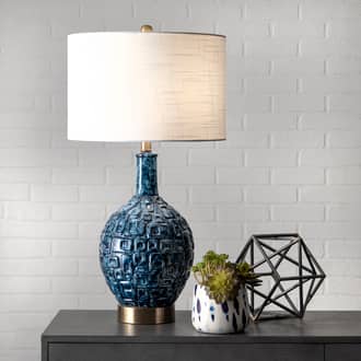 28-inch Tegular Ceramic Flask Table Lamp secondary image