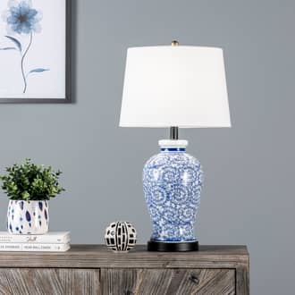 27-inch Ceramic Ivied Table Lamp secondary image