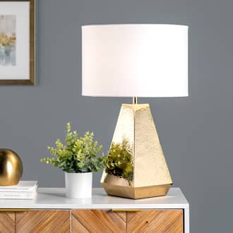 24-inch Recessed Iron Prism Table Lamp secondary image