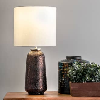 22-inch Glass Glittered Vase Table Lamp secondary image