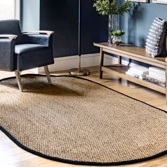 Seagrass with Border Rug secondary image