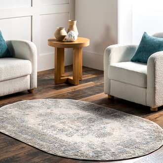 Milky Medallion Rug secondary image