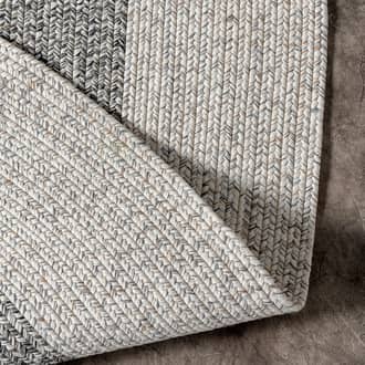 5' x 8' Braided Solid Wide Border Indoor/Outdoor Rug secondary image