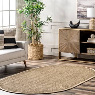 5' x 8' Seagrass Herringbone Rug secondary image