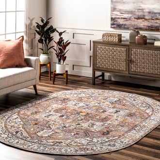 Fringed Medallion Rug secondary image