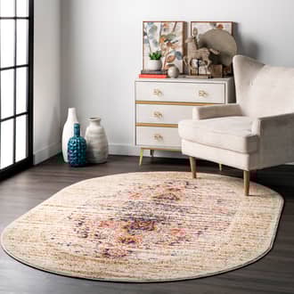 Faded Gothic Medallion Rug secondary image