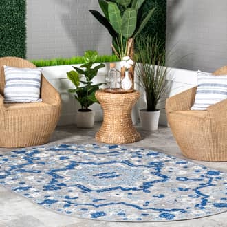 Castle Medallion Indoor/Outdoor Rug secondary image
