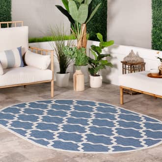 Indoor/Outdoor Moroccan Trellis Rug secondary image
