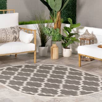 Indoor/Outdoor Moroccan Trellis Rug secondary image