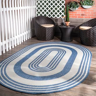 Regency Stripes Indoor/Outdoor Rug secondary image