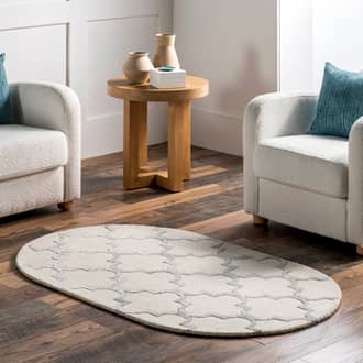 Janelle Wool Trellis Rug secondary image