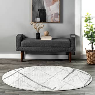 6' Broken Lattice Rug secondary image