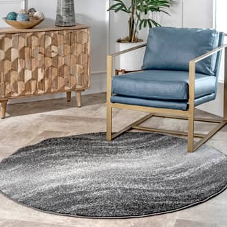 5' Hazy Waves Rug secondary image