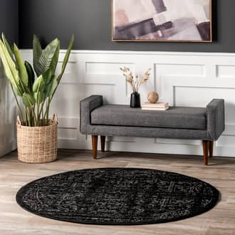 8' Ring Around The Rosette Rug secondary image