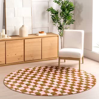 6' 4" Rasali Checkered Box Rug secondary image