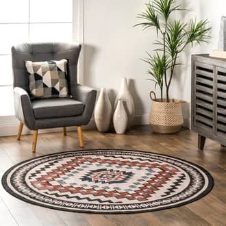 Violeta Timeless Medallion Washable Rug secondary image