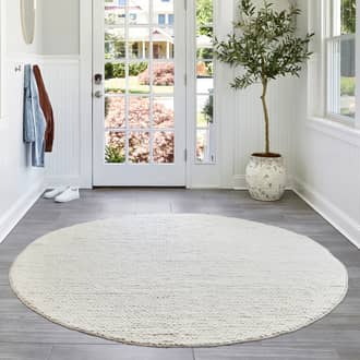 8' Softest Knit Wool Rug secondary image