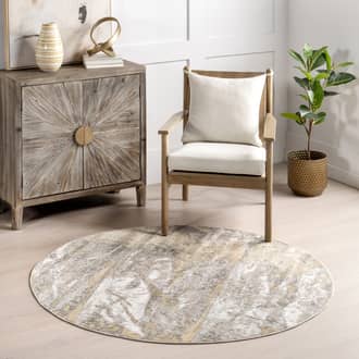 5' Abstract Mural Rug secondary image
