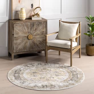 Milky Medallion Rug secondary image
