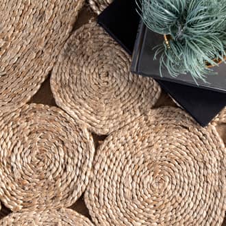 8' Braided Concentric Circles Rug secondary image