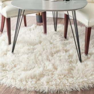 5' Greek Flokati Rug secondary image