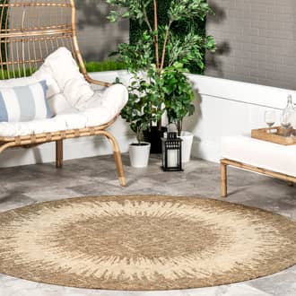 6' 7" Arly Crosshatch Indoor/Outdoor Rug secondary image