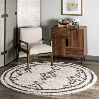 8' Diamond Drop Moroccan Rug secondary image