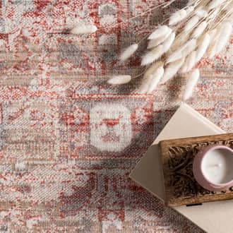 5' Fringed Medallion Rug secondary image