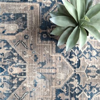 5' Fringed Medallion Rug secondary image