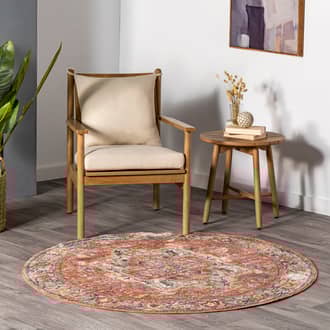 8' Fringed Medallion Rug secondary image