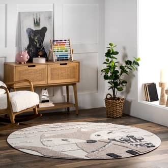 6' Delia Kids Face Of A Fox Rug secondary image