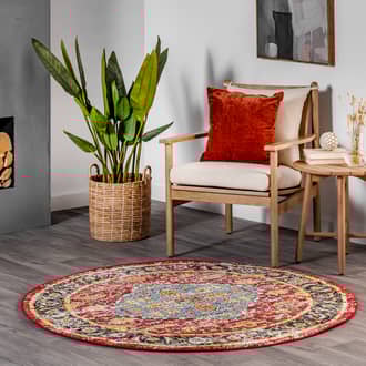 8' Olden Medallion Indoor/Outdoor Rug secondary image
