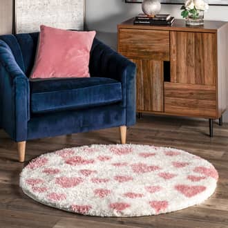 8' Warm Hearts Rug secondary image