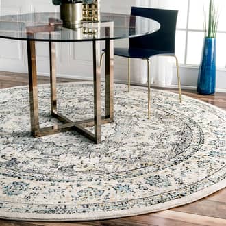 8' Distressed Persian Rug secondary image