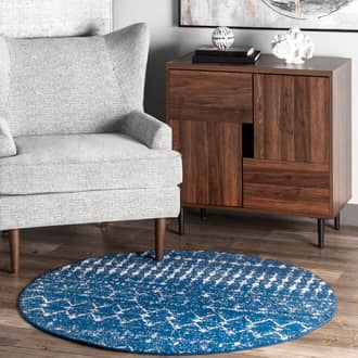 4' Moroccan Trellis Rug secondary image