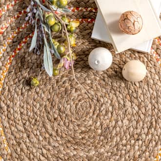 6' Braided Jute Rug secondary image