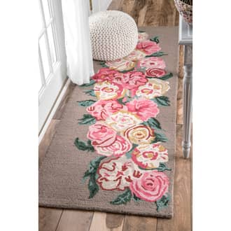 Rugs USA Light Brown Topall Beautiful Rose Bouquet rug - Country & Floral 