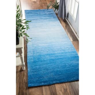 Rugs USA Blue Terrace Ombre rug - Contemporary Runner 2 6 x 8