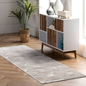 Rugs USA Gray Cragford Faded Ripples rug - Contemporary Runner 2 8 x 8