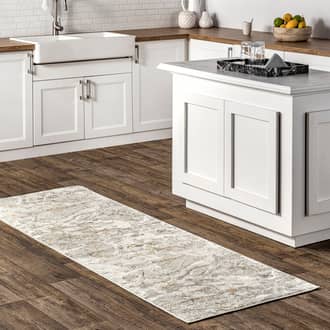Rugs USA Gray Cragford Skylar Marble Waves rug - Contemporary Runner 2 8
