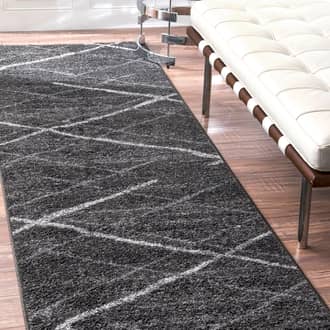 2' 6" x 12' Broken Lattice Rug secondary image