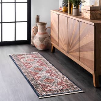 2' x 6' Herati Helix Fringe Rug secondary image