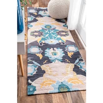 Rugs USA Navy Radiante Patchwork Abstract rug - Contemporary Runner 2 6