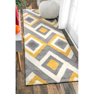 Rugs USA Sunflower Radiante Interconnected Diamonds rug - Contemporary Run