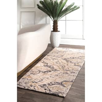 Rugs USA Ivory Radiante Washed rug - Contemporary Runner 2 6 x 8