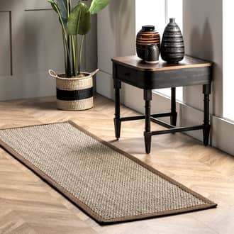2' 6" x 6' Seagrass with Border Rug secondary image