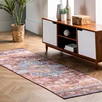 2' 6" x 8' Castle Medallion Washable Rug secondary image