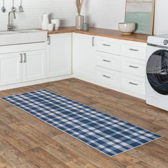 Brittany Tartan Plaid Washable Rug secondary image