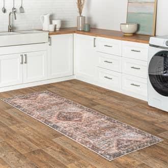 2' 6" x 8' Zella Washable Vintage Rug secondary image