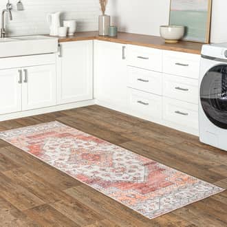 2' 6" x 8' Maria Oasis Medallion Washable Rug secondary image
